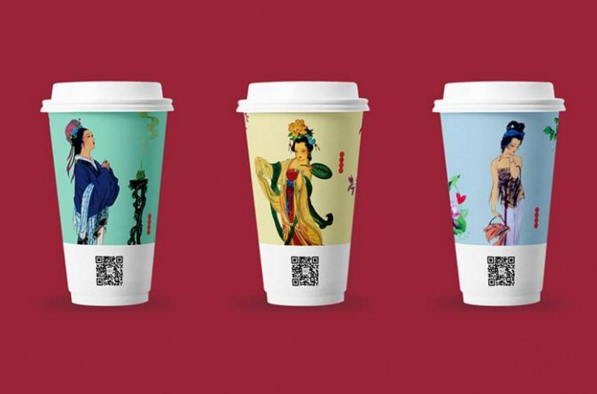 奶茶包裝設(shè)計(jì)的市場(chǎng)！情侶和奶香融合的主題很適合！