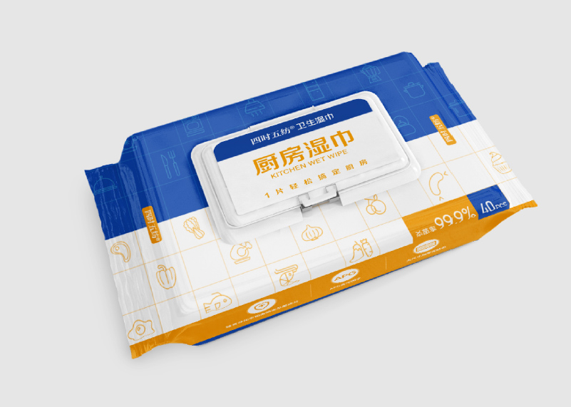 簽約青島國恩四時五紡柔性科技有限公司濕紙巾包裝設計！