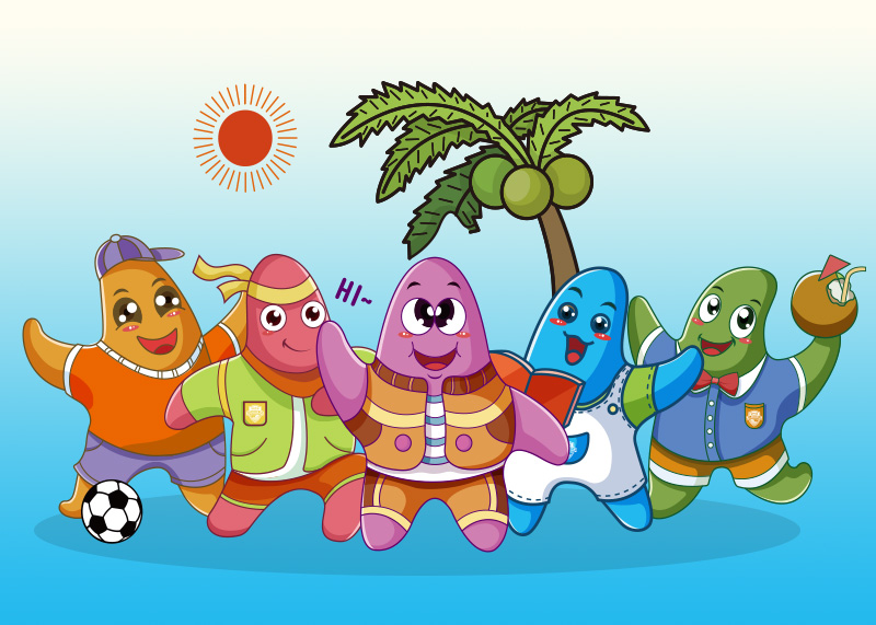 上海世外附屬?？趯W校IP形象設計