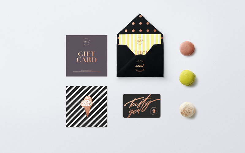 為了博得美人一笑，甜品包裝也是拼了……