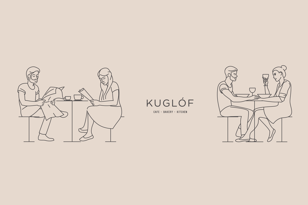 時(shí)尚餐飲咖啡甜點(diǎn)包裝設(shè)計(jì)，輕松愜意的生活