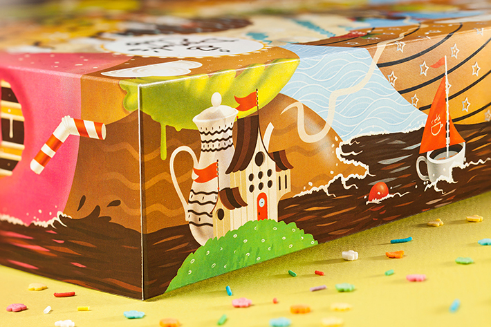 甜甜圈包裝設計