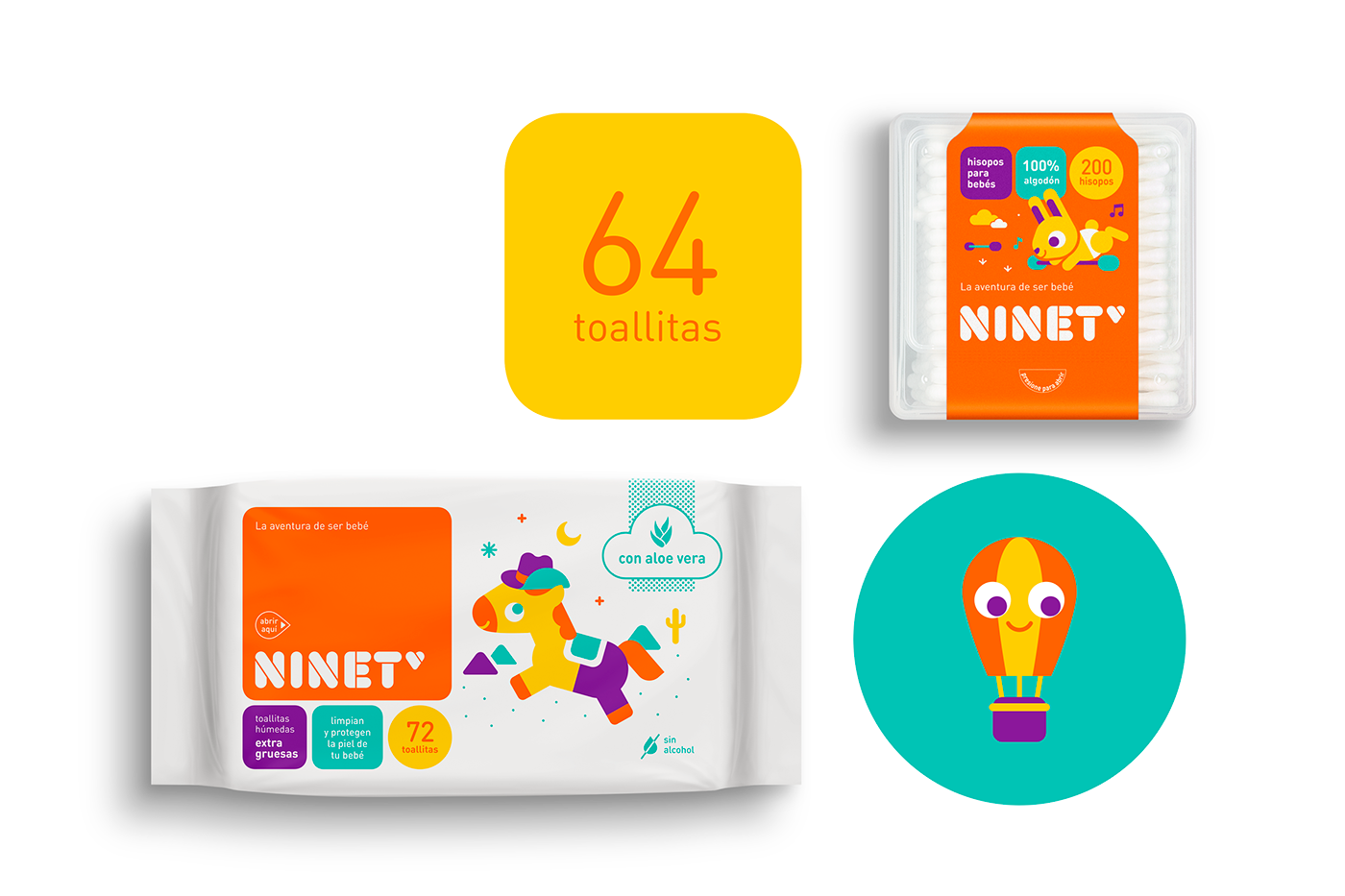 大冒險式嬰兒用品品牌包裝設計，不一樣的紙尿褲設計