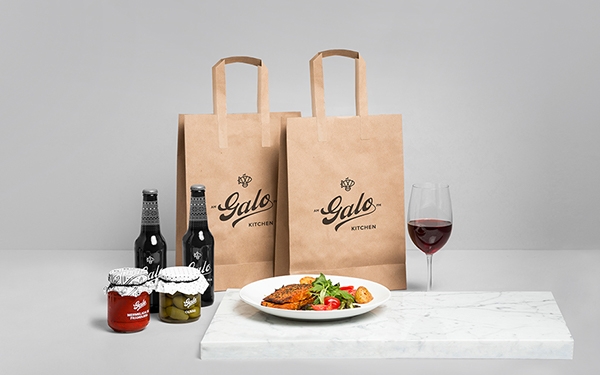 餐飲大全，法國全品類餐飲產品包裝設計