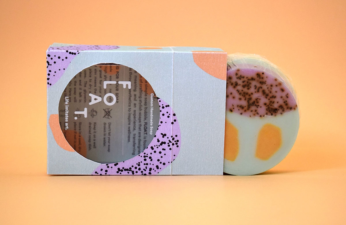 沐浴時間，全新的沐浴用品香皂產品包裝設計，盡情的放松休息吧！