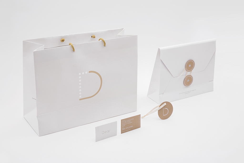 親愛的兒童服裝品牌包裝設計