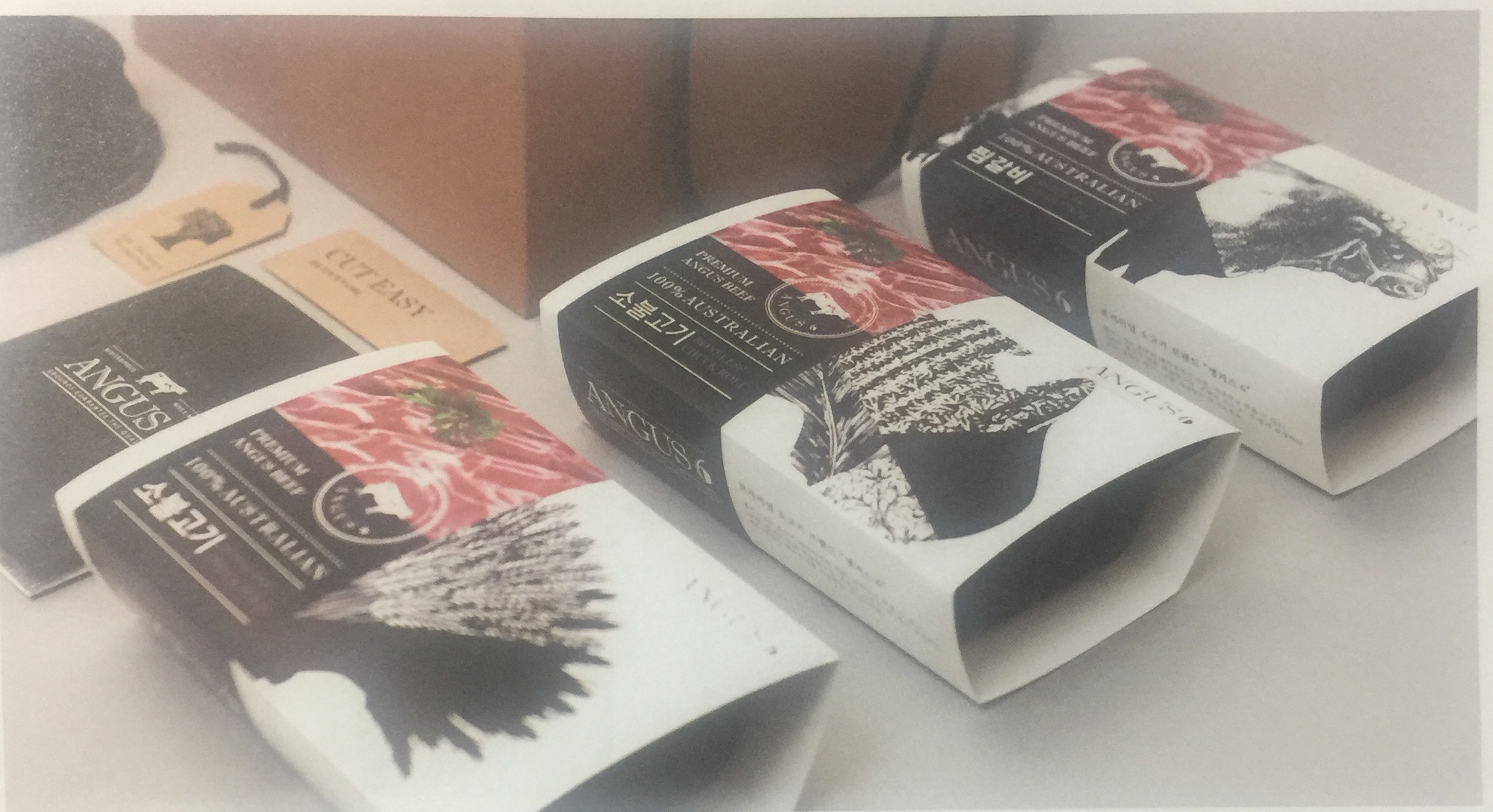 體現品牌高端、奢華的生鮮牛肉包裝設計