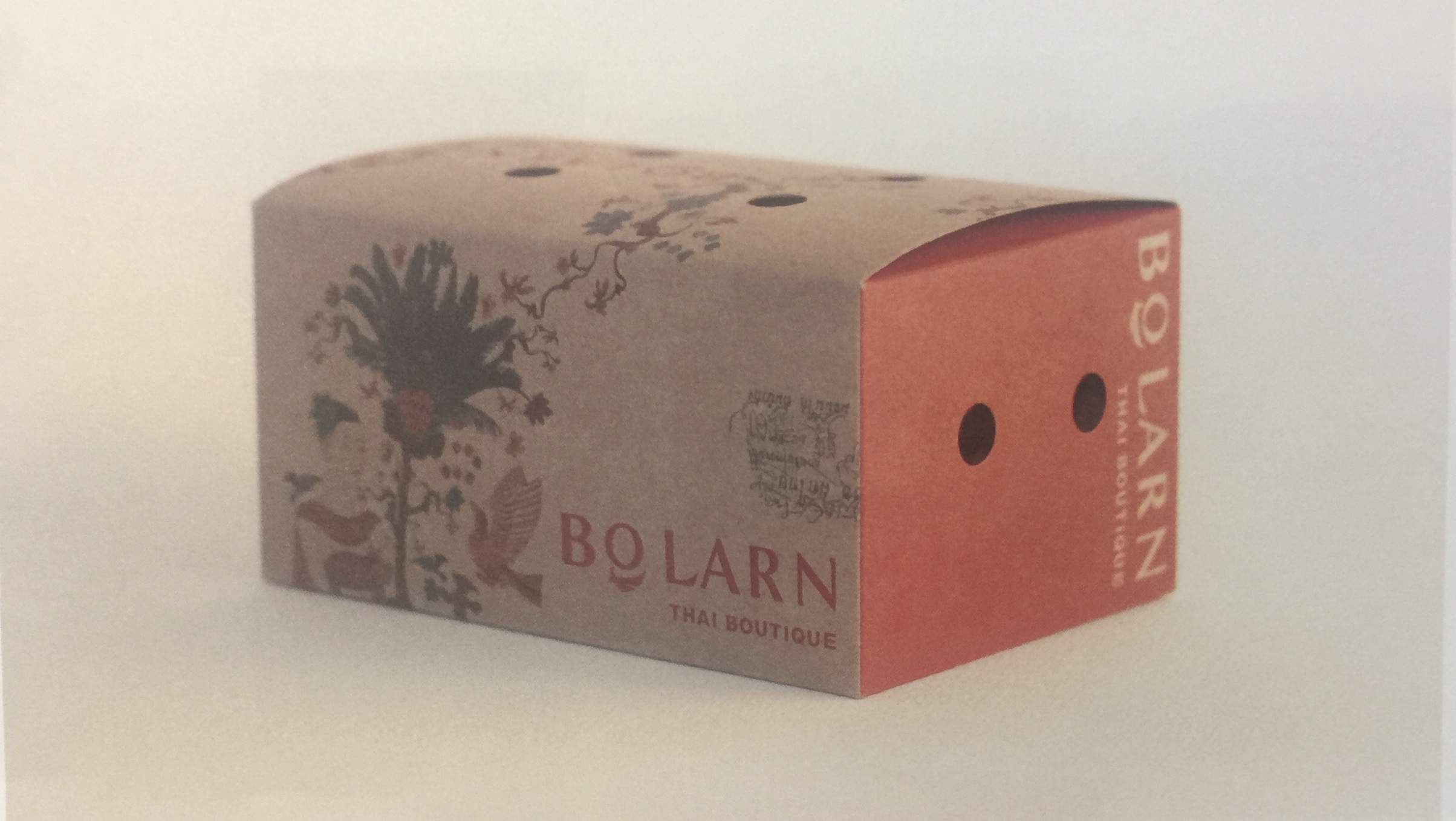 體現歷史、傳承工藝的泰式餐飲外賣包裝設計