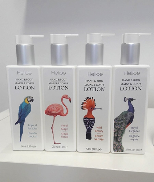 自然界野生動物來體現化妝品的純天然—護膚品包裝設計