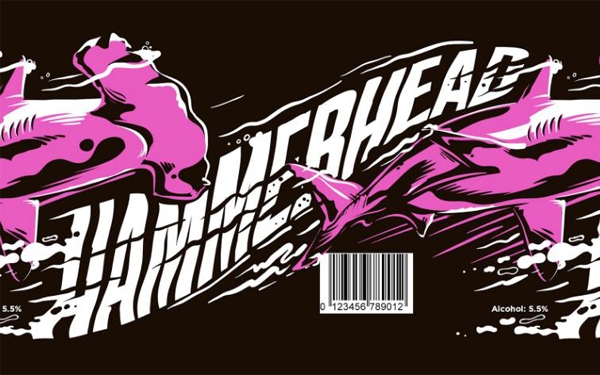 大魚也瘋狂？充滿動感的啤酒包裝設(shè)計