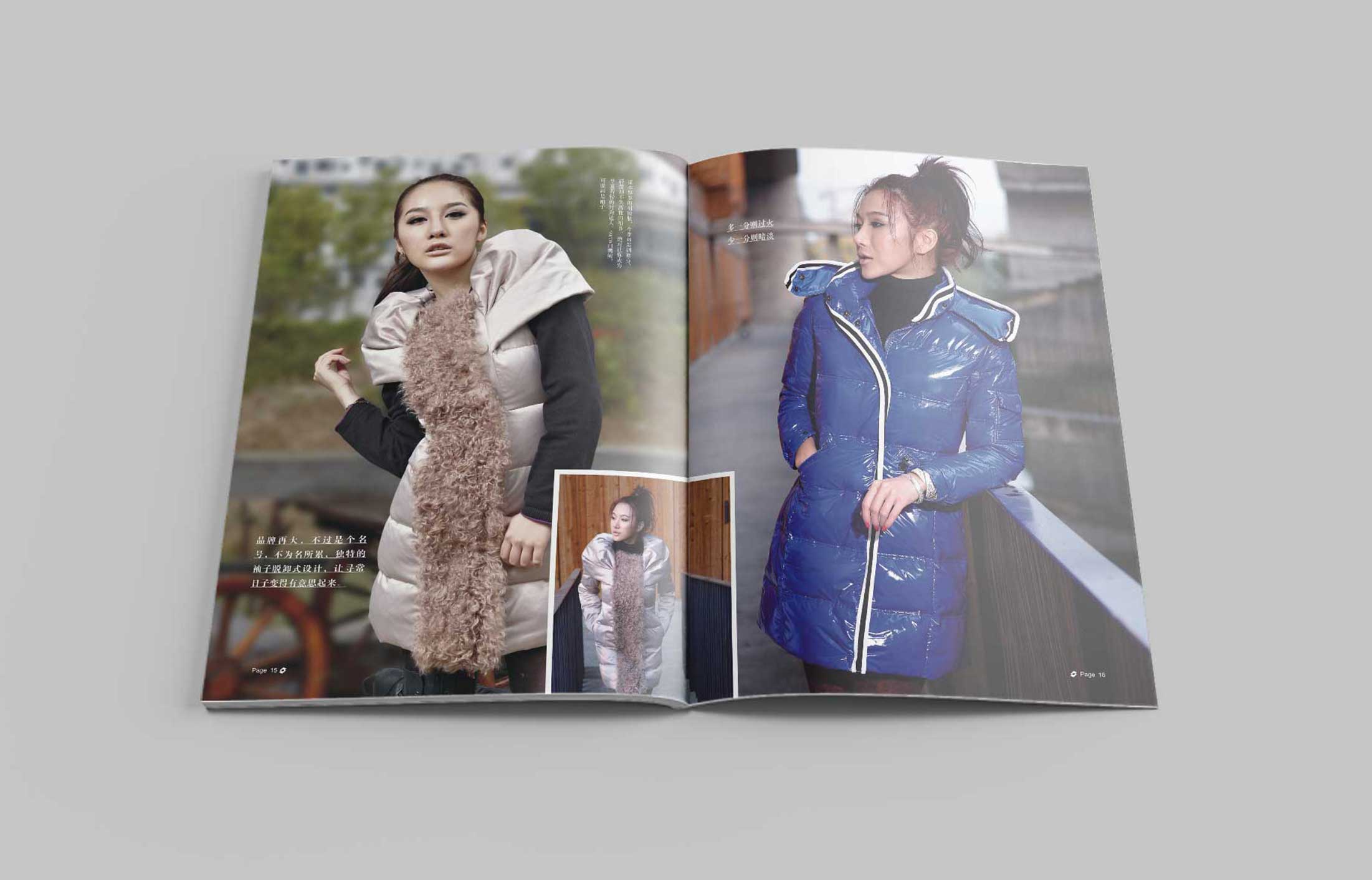 服裝畫冊(cè)拍攝設(shè)計(jì)印刷