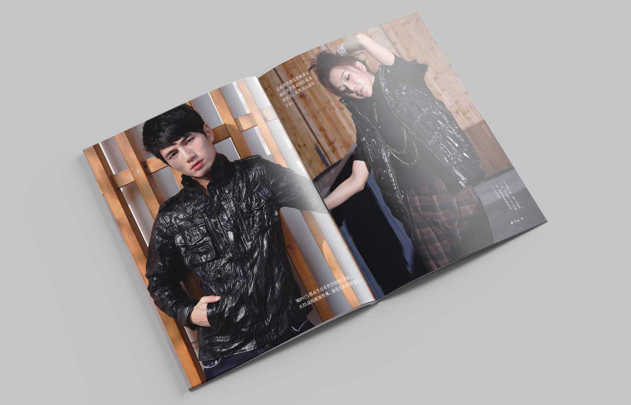 服裝畫冊(cè)拍攝設(shè)計(jì)印刷