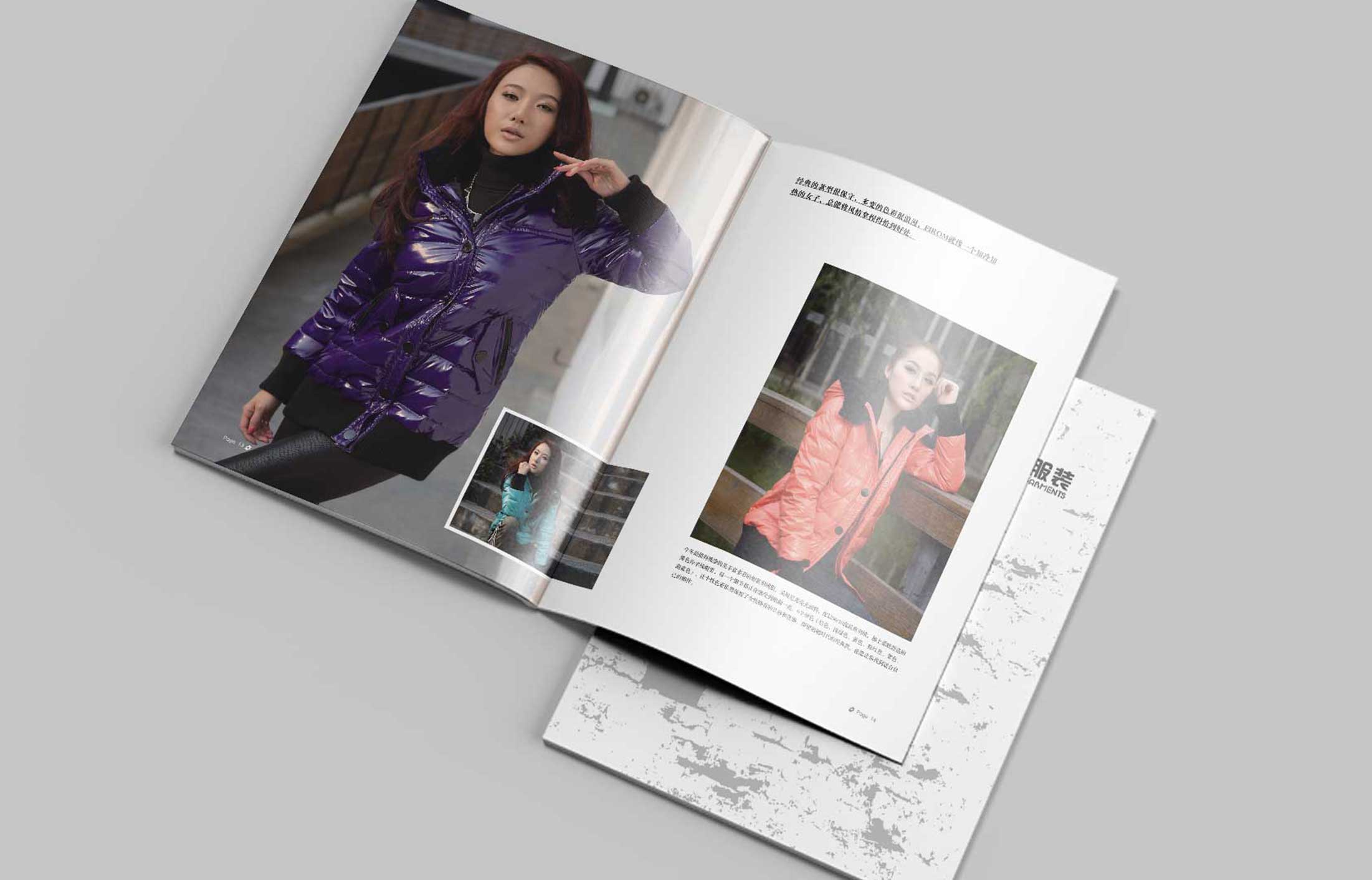 服裝畫冊(cè)拍攝設(shè)計(jì)印刷
